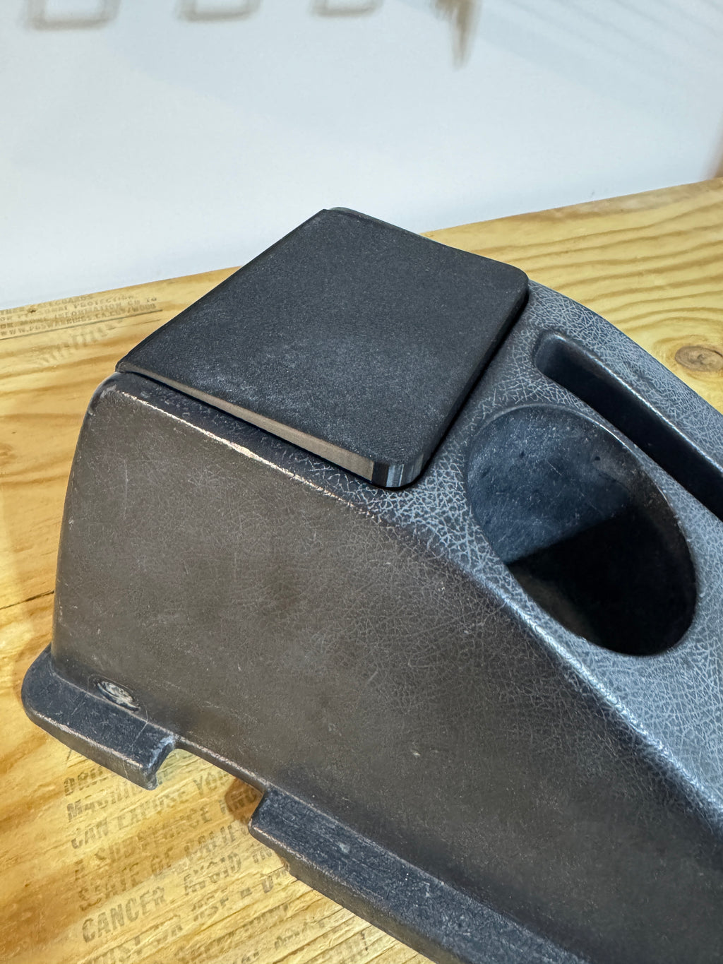 Center Console Storage Flap