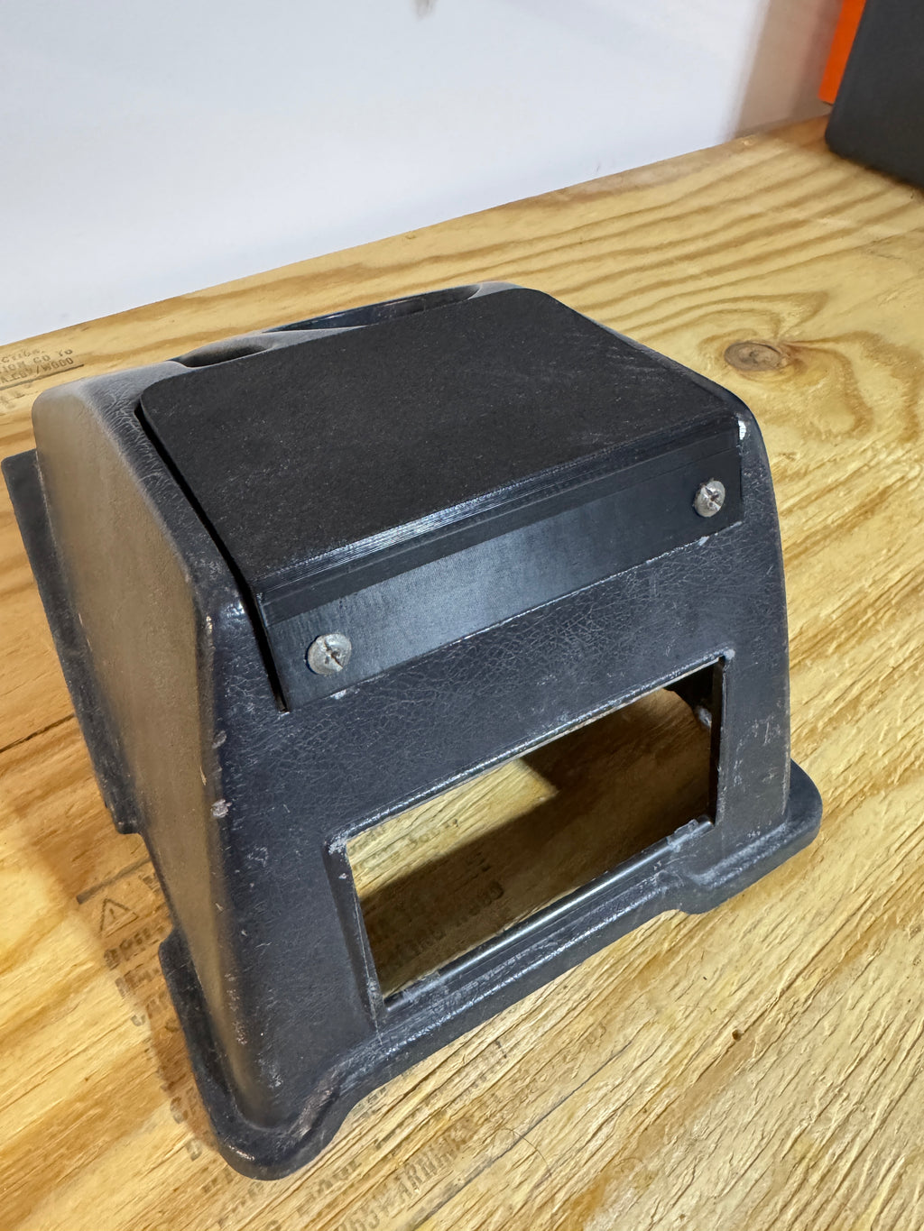 Center Console Storage Flap